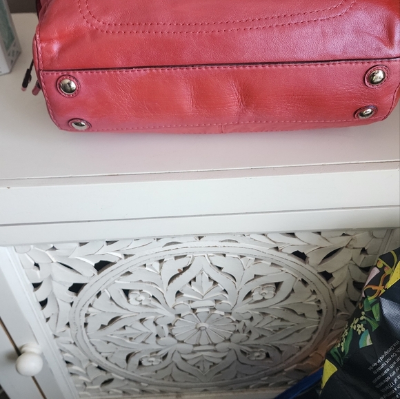 Coach Peyton CARRYALL Metallic PINK GUC RARE - Picture 3 of 10